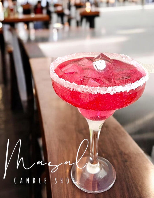 Margarita Candle | Gel Candle | Custom Scent | Birthday gift | handmade candle | Christmas present | drink candle | decorative candle