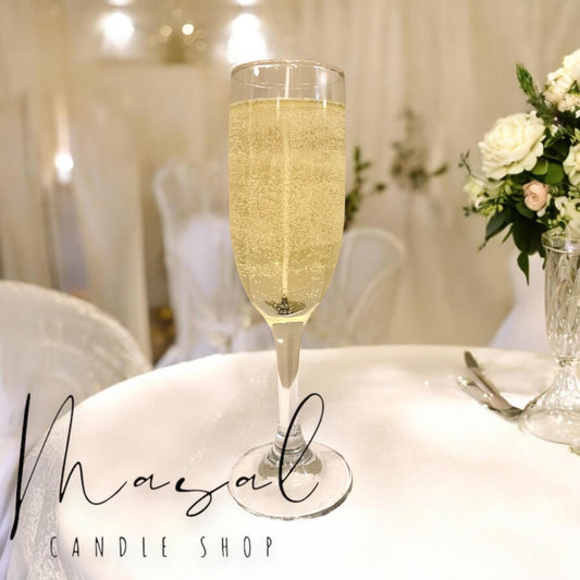 Champagne Candle | anniversary present | unique birthday gift | handmade candle | housewarming gift | drink candle | decorative candle
