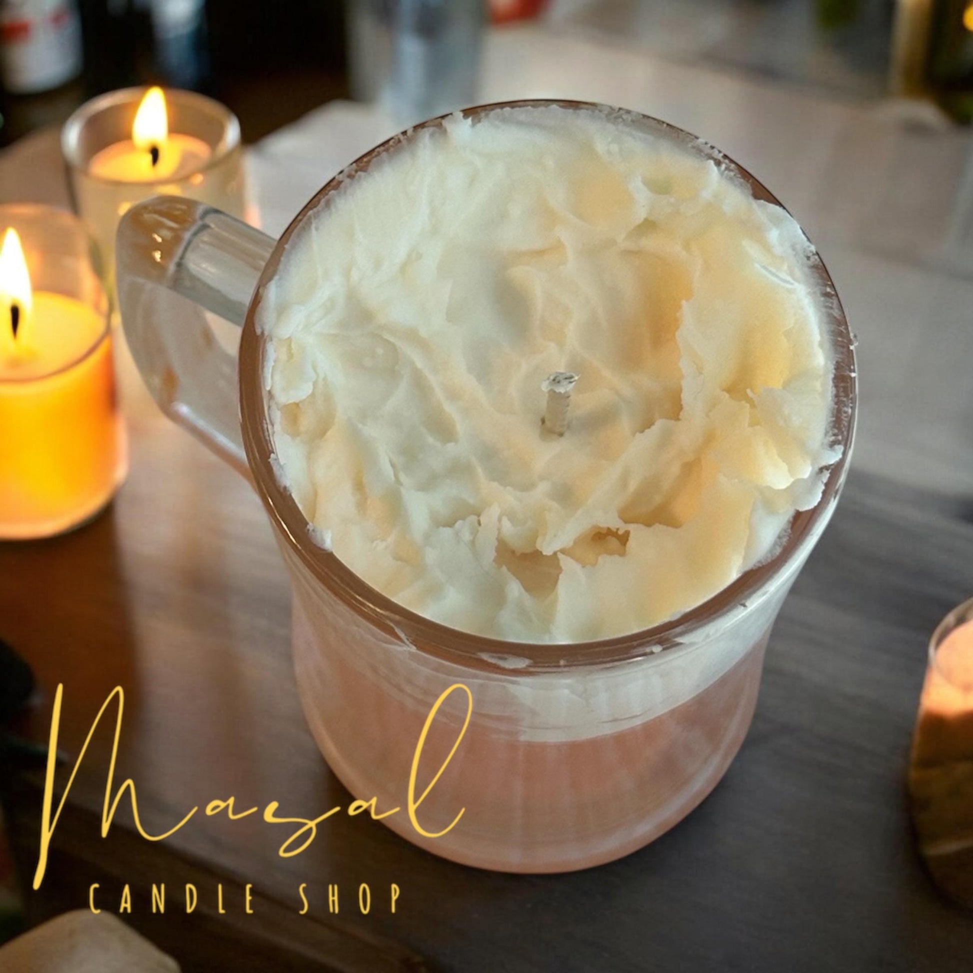 Beer Candle | Gel Candle | Custom Scent | Birthday gift | handmade candle | Christmas present | drink candle | decorative candle
