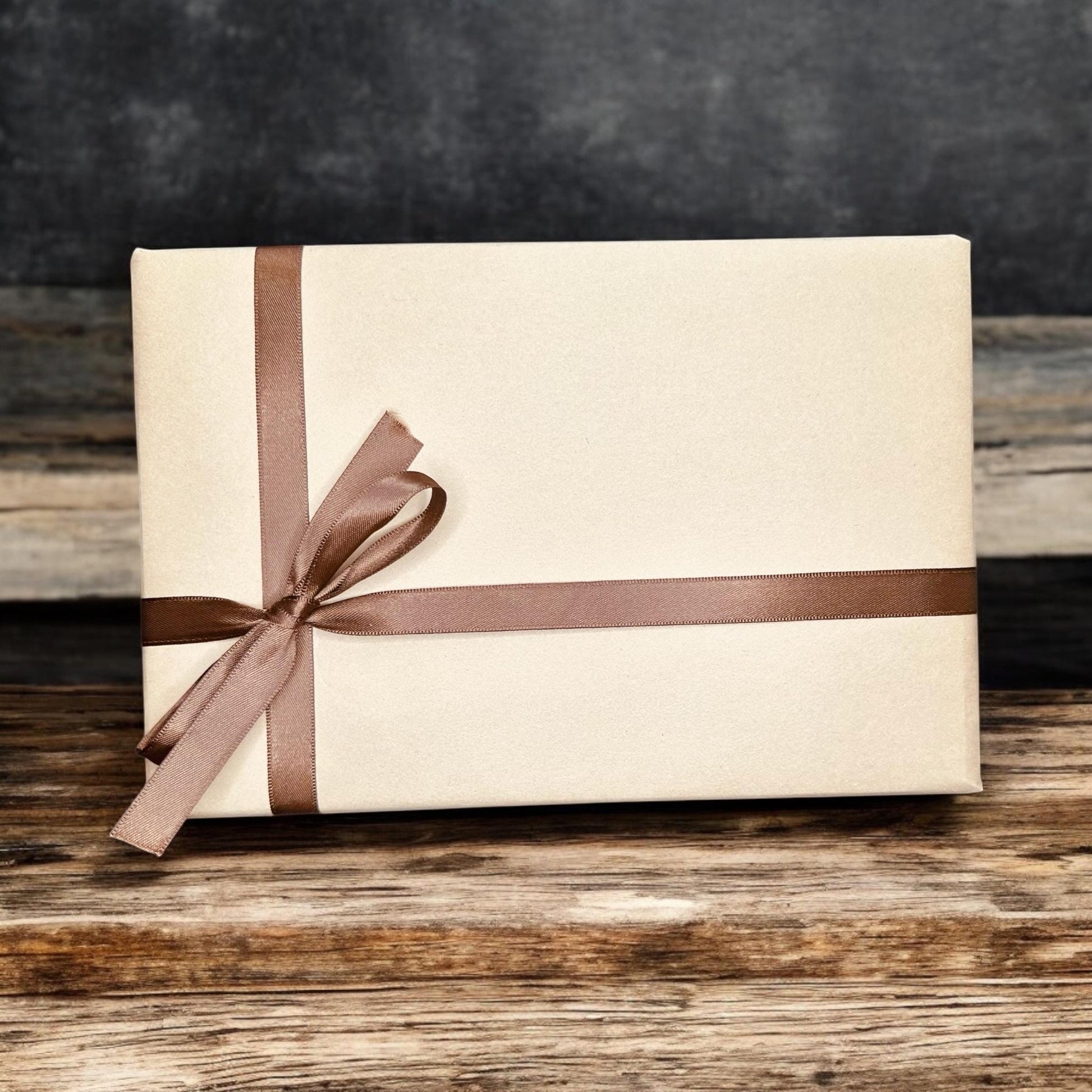 Make your gift extra special with our elegant gift wrapping add on—because unwrapping is half the joy!