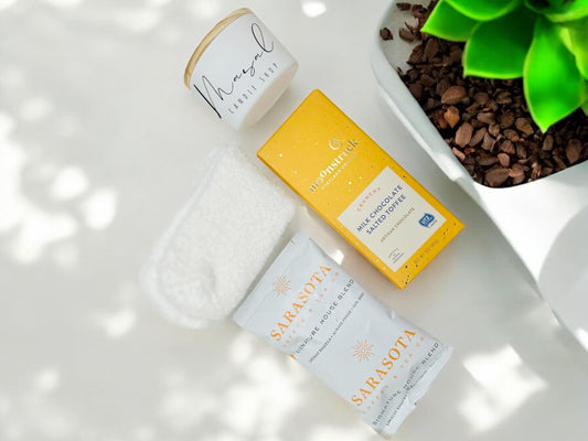 Coffee and chocolate lovers’ ultimate gift set-cozy gift box, birthday gift, mother’s day present, get wel soon, thank you, thinking of you