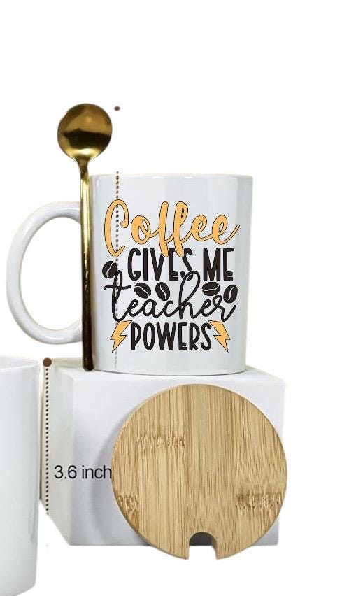 Teacher Appreciation Gift Box – Personalized Mug, Journal & Candle – End of Year Gift for Teacher – Unisex Thoughtful Gift Set